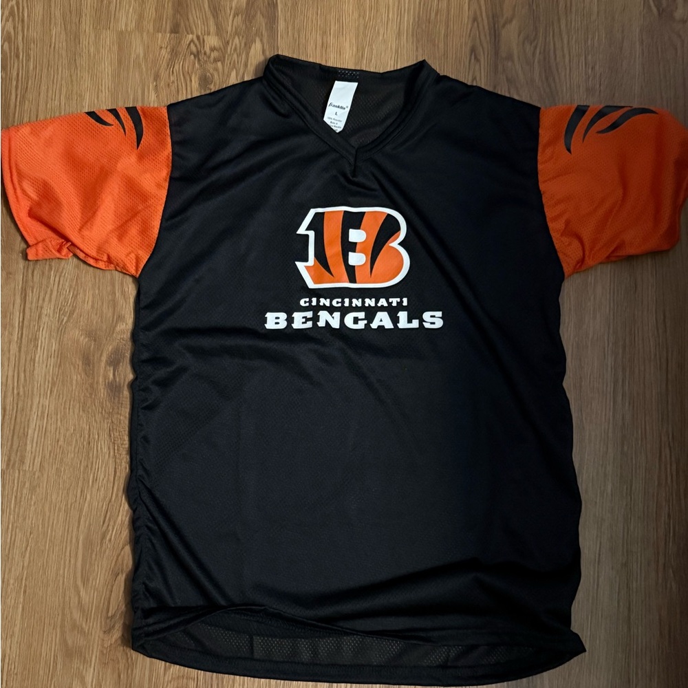 Cincinnati Bengals Kids Jersey - Black and Orange